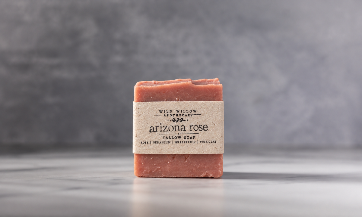 Arizona Rose Tallow Soap